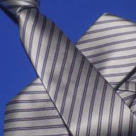 Галстук мужской, шелковый, цвет: серый, арт. 201 51