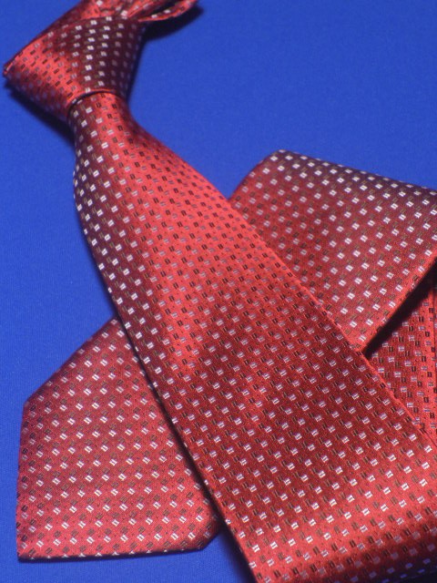 Галстук мужской, шелковый, цвет: красный, арт. 404 62 