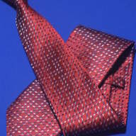 Галстук мужской, шелковый, цвет: красный, арт. 406 62