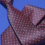  Галстук мужской, шелковый, цвет: темный баклажан, арт. 407 96